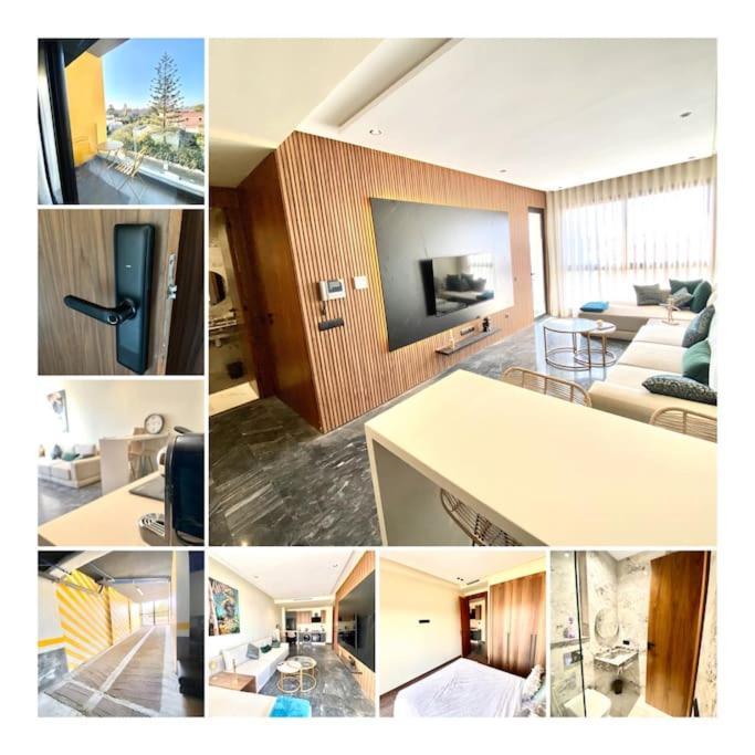 New Modern 1 Bedroom 1Min Fr Tramway Casablanca Bagian luar foto