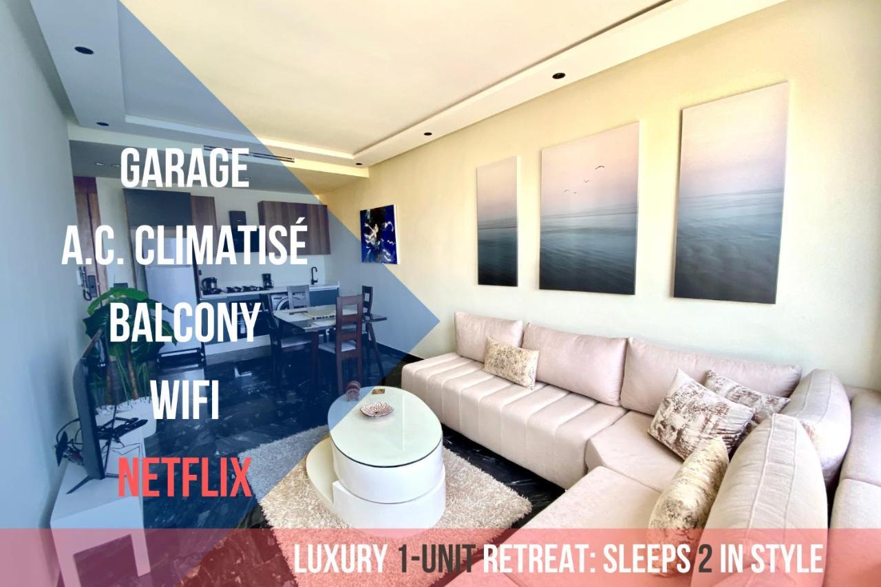 New Modern 1 Bedroom 1Min Fr Tramway Casablanca Bagian luar foto