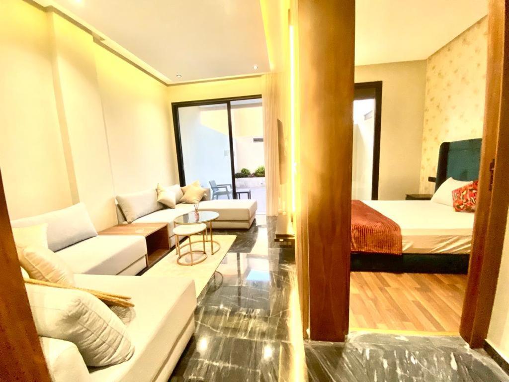 New Modern 1 Bedroom 1Min Fr Tramway Casablanca Bagian luar foto
