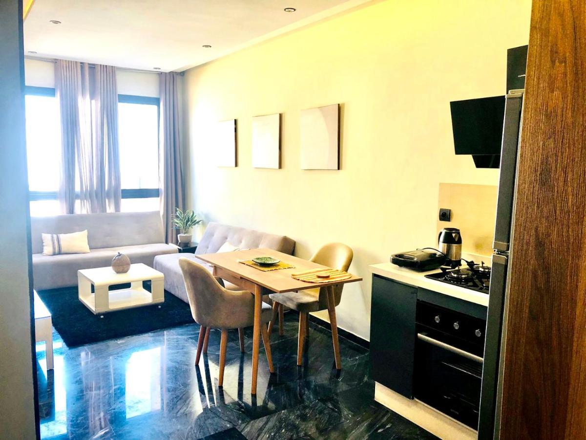 New Modern 1 Bedroom 1Min Fr Tramway Casablanca Bagian luar foto