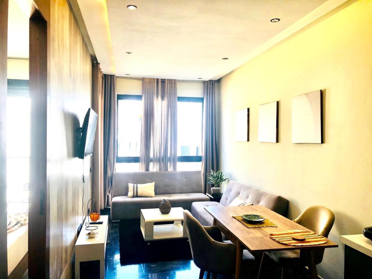New Modern 1 Bedroom 1Min Fr Tramway Casablanca Bagian luar foto
