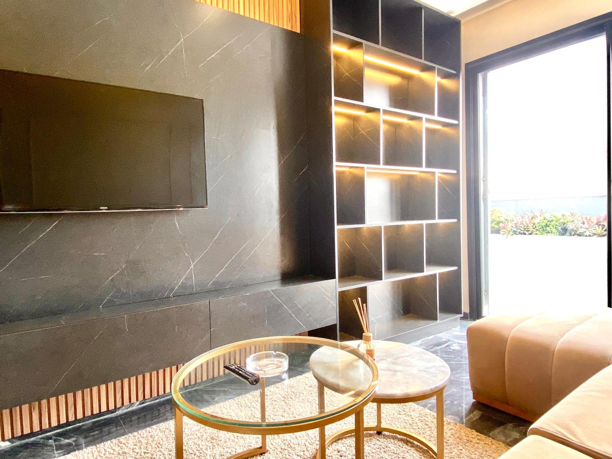 New Modern 1 Bedroom 1Min Fr Tramway Casablanca Bagian luar foto