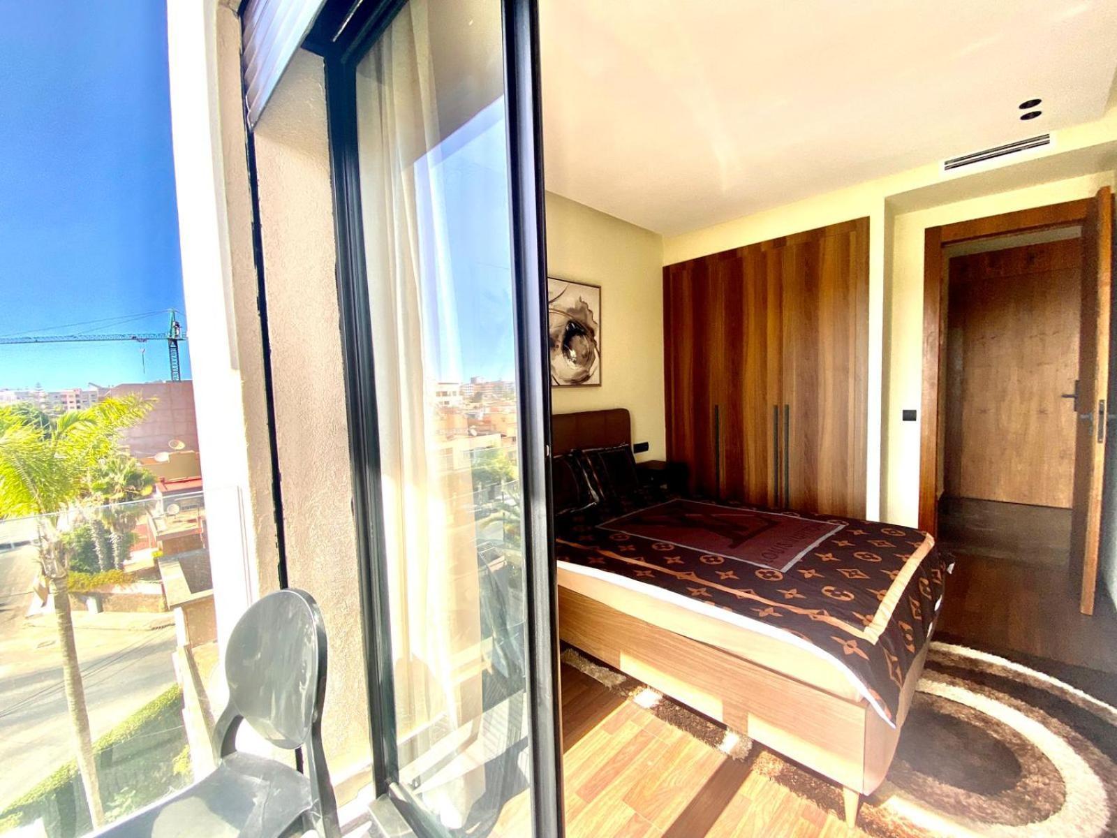 New Modern 1 Bedroom 1Min Fr Tramway Casablanca Bagian luar foto