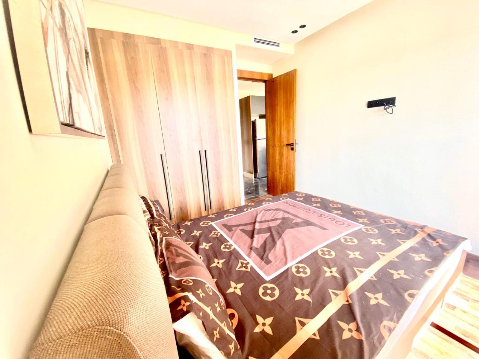 New Modern 1 Bedroom 1Min Fr Tramway Casablanca Bagian luar foto