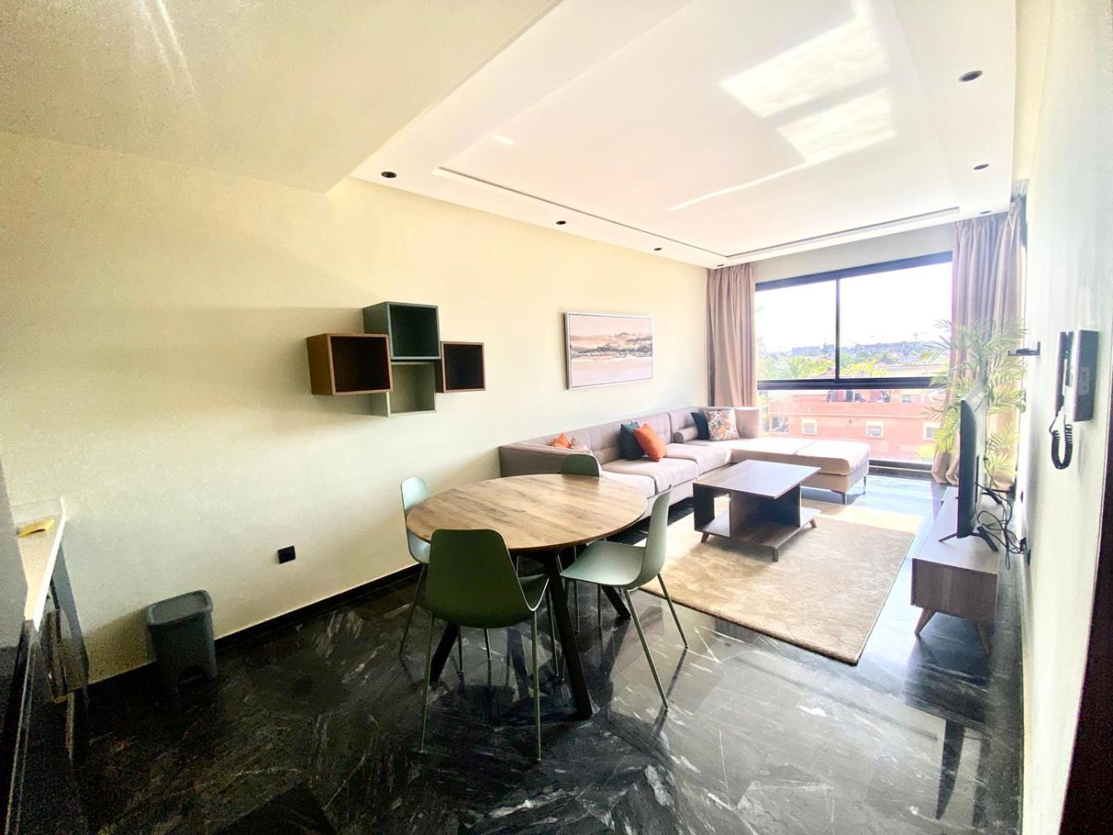 New Modern 1 Bedroom 1Min Fr Tramway Casablanca Bagian luar foto