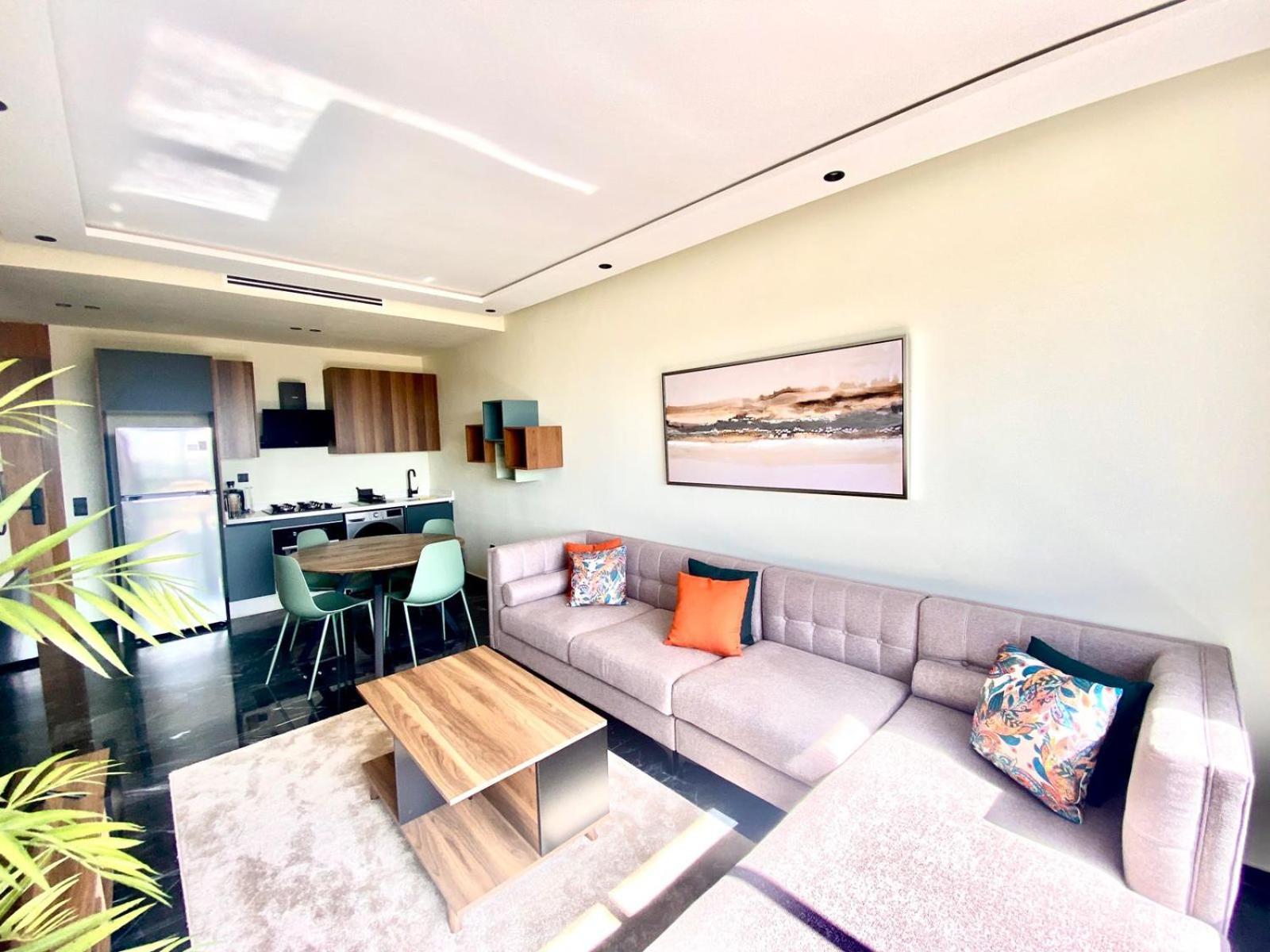 New Modern 1 Bedroom 1Min Fr Tramway Casablanca Bagian luar foto
